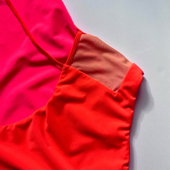 NWT Free People FELLA Mad Max Low Back Orange Sherbert One-Piece MSRP$180 - Picture 13 of 16